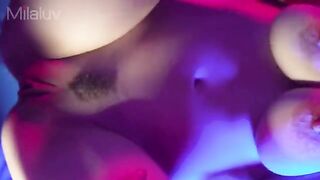 Busty beauty gets her pussy filled with cum inside and out