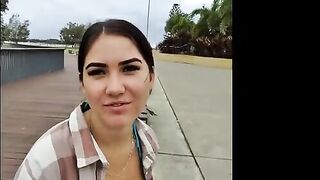 I picked up a girl in the park and we got naked outdoors