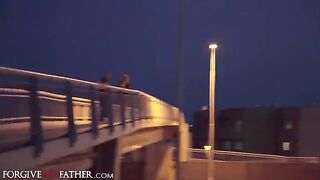 Hot Indian model with big ass and small tits gets creampied by stranger