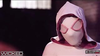 Spiderman fucked Gwen Stacy’s pussy after eating it