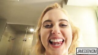 The perfect girl next door gets fucked hard and rough by a big dick