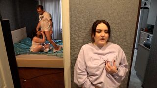 My wife's pussy is burning with desire, and she’s getting it