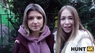 First time with two guys for a Hungarian beauty in this wild ride