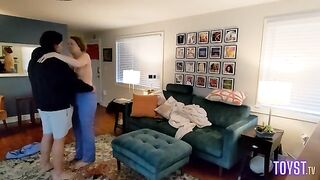 A real nurse gets fucked when she comes home from her shift