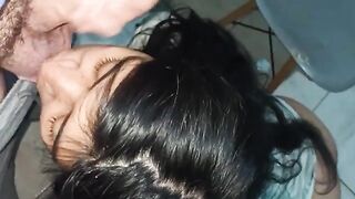 I filled the dentist with milk after sucking his cock