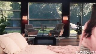 Naughty Lulu teaches her bestie Jennie how to relax and open up during intimate moments