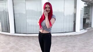 Public spontanfuck! User Anton recognized and fucked me outdoors
