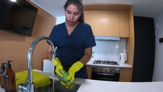 The maid’s secret was revealed and she paid with her body
