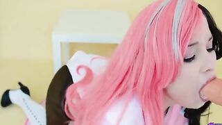 Hidori Rose fucks her Neopolitan RWBY boyfriend in a steamy scene