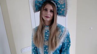 A surprise encounter with a Russian beauty, Purple Bitch, turns steamy