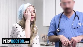 Religious teen Emma Starletto gets creampied by doctor