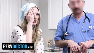 Religious teen Emma Starletto gets creampied by doctor