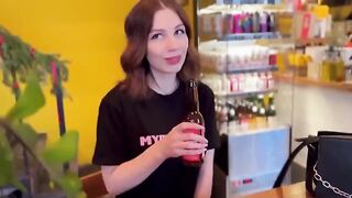 Model in MYDRIASIS clothes has her wardrobe and holes checked