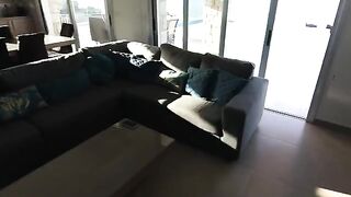 A sudden trip turned into a group sex party with hot teens