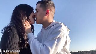 A passionate girl met me on Tinder and we fucked in the park