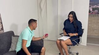 The man found my sex toys and he forced me to have sex with him