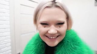 The husband did not let the girl to go to the party, and now she is upset