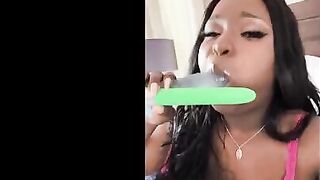 Playful Barbie Crystal takes all the toys from Lily Starfire