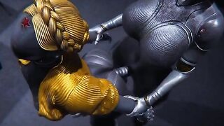 Ballerinas from Atomic Hearth get fucked by Futanari cock
