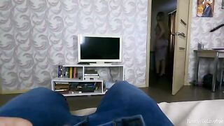The stepson gave his stepmother a portion of himself to eat