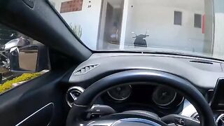 Sexy Latina babe gets fucked by stranger while her husband works