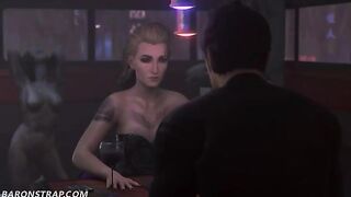 A Unique and Erotic BDSM Lovestory based on Cyberpunk 2077, enhanced with passionate pussy eating