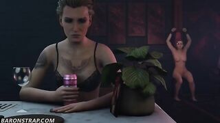 A Unique and Erotic BDSM Lovestory based on Cyberpunk 2077, enhanced with passionate pussy eating