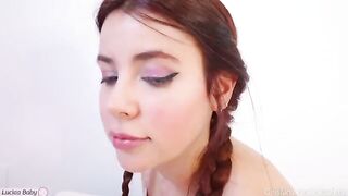 The cutie babe shows her stepbrother how to make a porn video