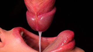 Best blowjob with milking technique, assuring a full load