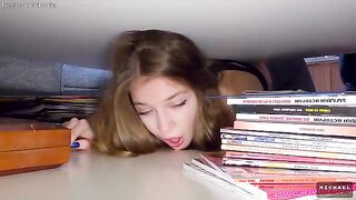 A stepbrother is boring, so the stepsister plays a game with him