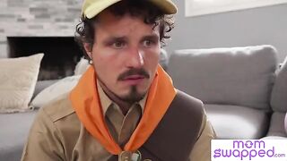 Skylar Snow can't believe she got talked into such an intense act