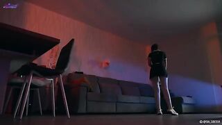I became a sex-android and fucked with a wet pussy in 4K