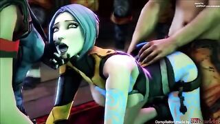 The complete animated Borderlands movie, created with Blender software