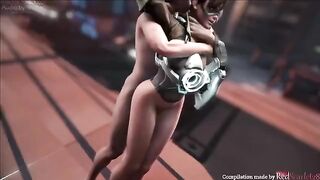Overwatch Tracer 2021 compilation with sound - RedScarlet28's finest work