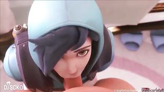 Overwatch Tracer 2021 compilation with sound - RedScarlet28's finest work