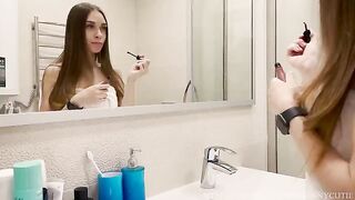 My mistress gave me an excellent blowjob and more