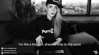 500K! Unboxing and Oral Creampie is a gift from Pornhub, featuring intense action