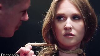 Ashley Lane explores her anal kinks & rope bondage in a sensual scene