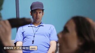 Davin King gets his dick sucked by the coach and his hot wife Chanel Preston