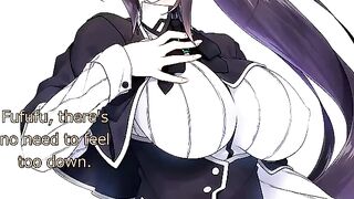 Akeno offers an exciting challenge to anyone who wants her - [Hentai JOI]