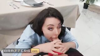 Whitney Wright fucks with the waiter in a steamy restaurant encounter