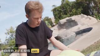Dee Williams and her stepdaughter Daya Knight enjoy a ride together