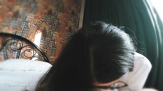 Asian Tik Tok girl Nastystuf looks like a teacher, fucks sweetly in the ass