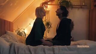 A couple enjoys slow, deep sex with no time to waste in this intimate homemade scene