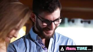 Big tits MILF Britney Amber seduced her friend’s husband for anal sex