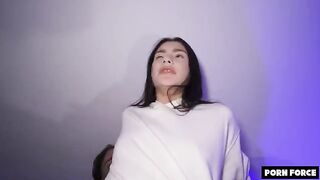 Petite teen 18+ Matty achieves intense squirting orgasms