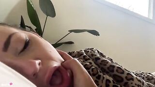 My son's friend woke me up this morning with a passionate, intense encounter