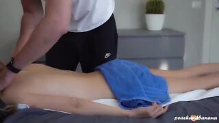 Will she have sex with her masseuse or not? You'll see!