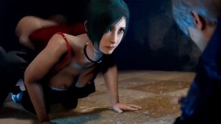 Ada Wong gets fucked another day in this hot 3D animation