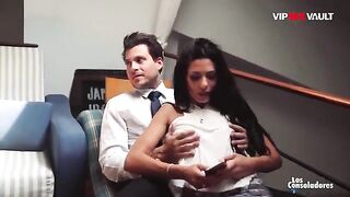 Hot foursome with Alexa Tomas and Sicilia in intense action